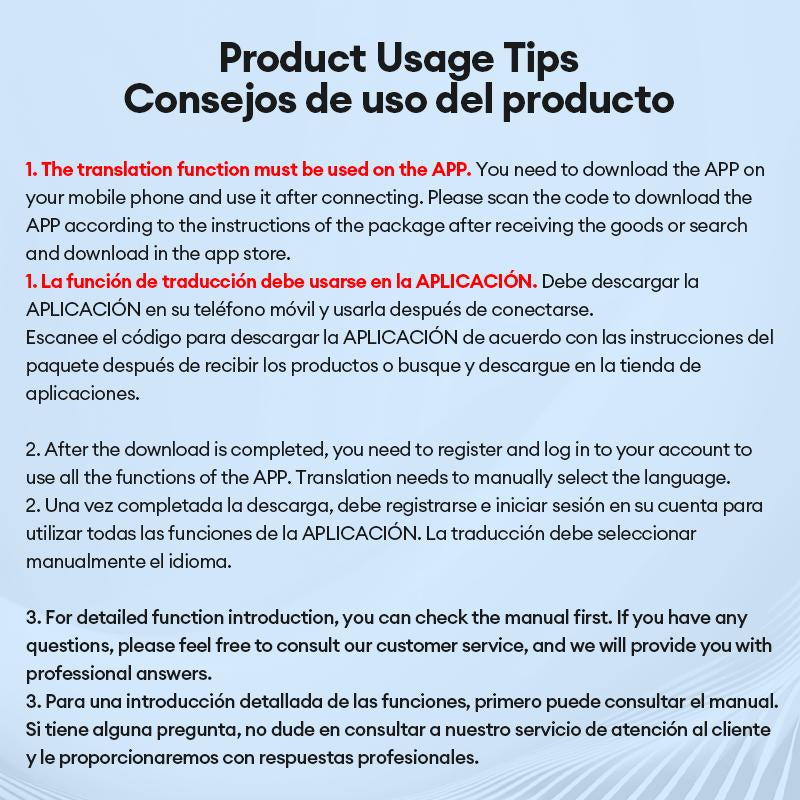 135 Languages Wireless Bluetooth Translation Earphones